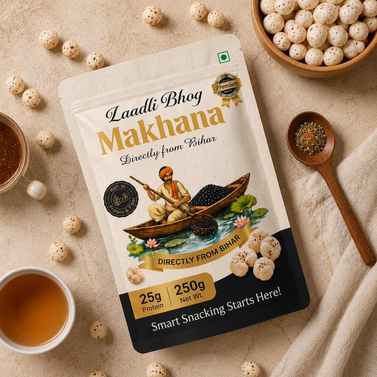 Laadlibhog Premium Makhana - 250gm
